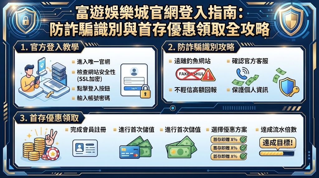 防詐騙識別與首存優惠領取全攻略